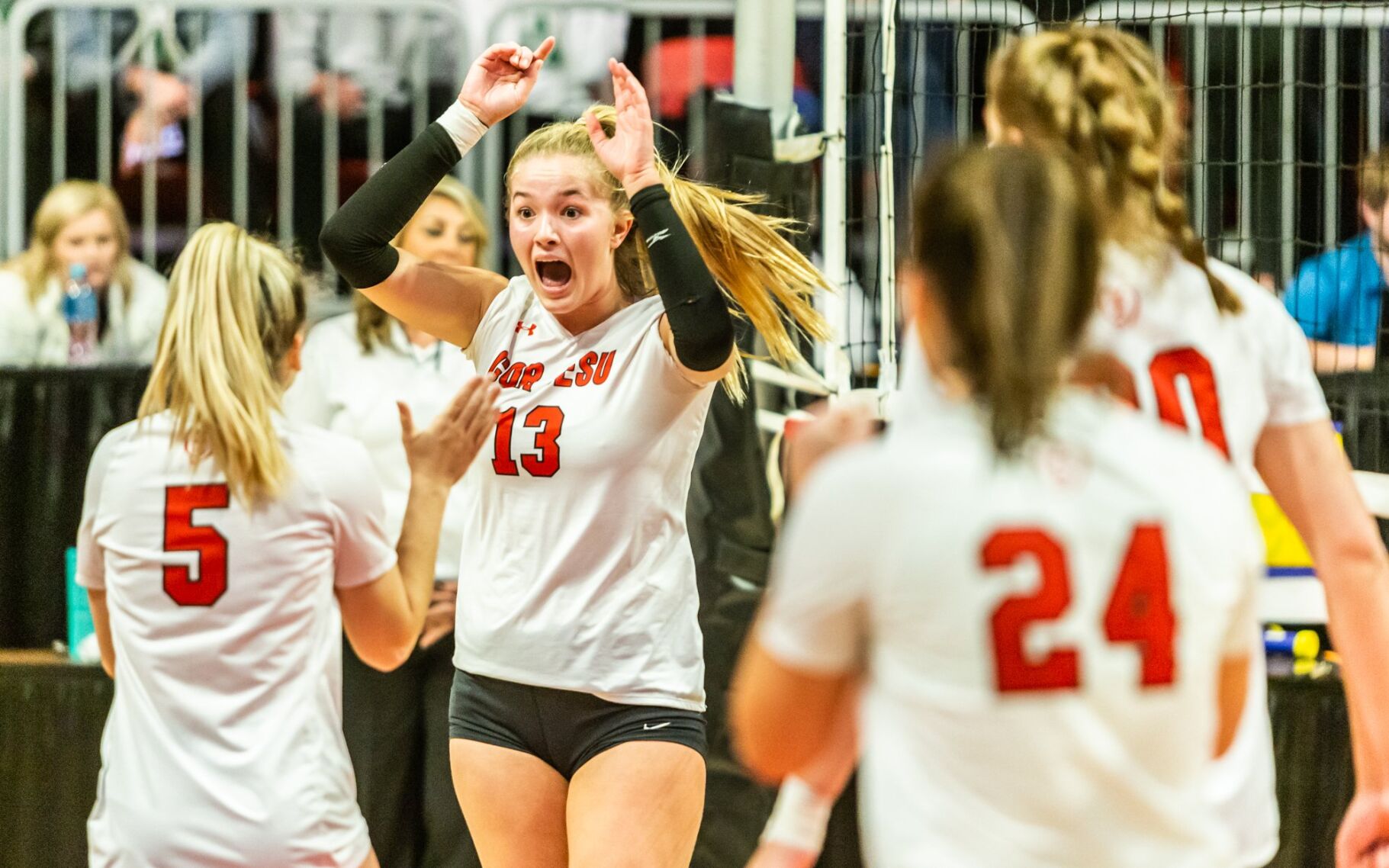 Class 5 girls volleyball state championship
